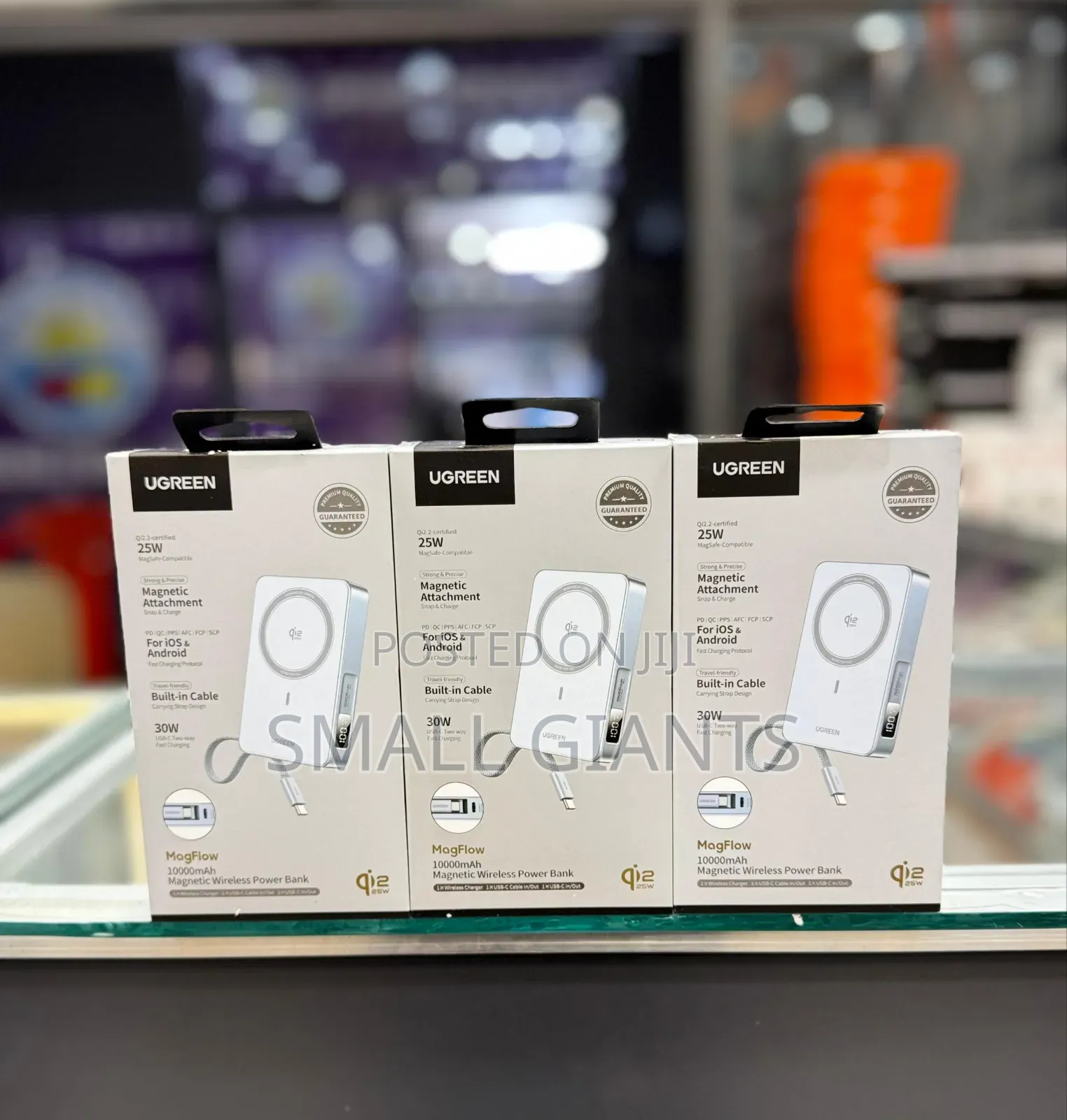 Ugreen Magflow 10,000mah Magnetic Wireless Power Bank Available
