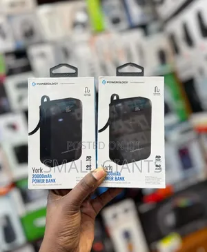 Powerology York 20,000mah Power Bank 20w Pd