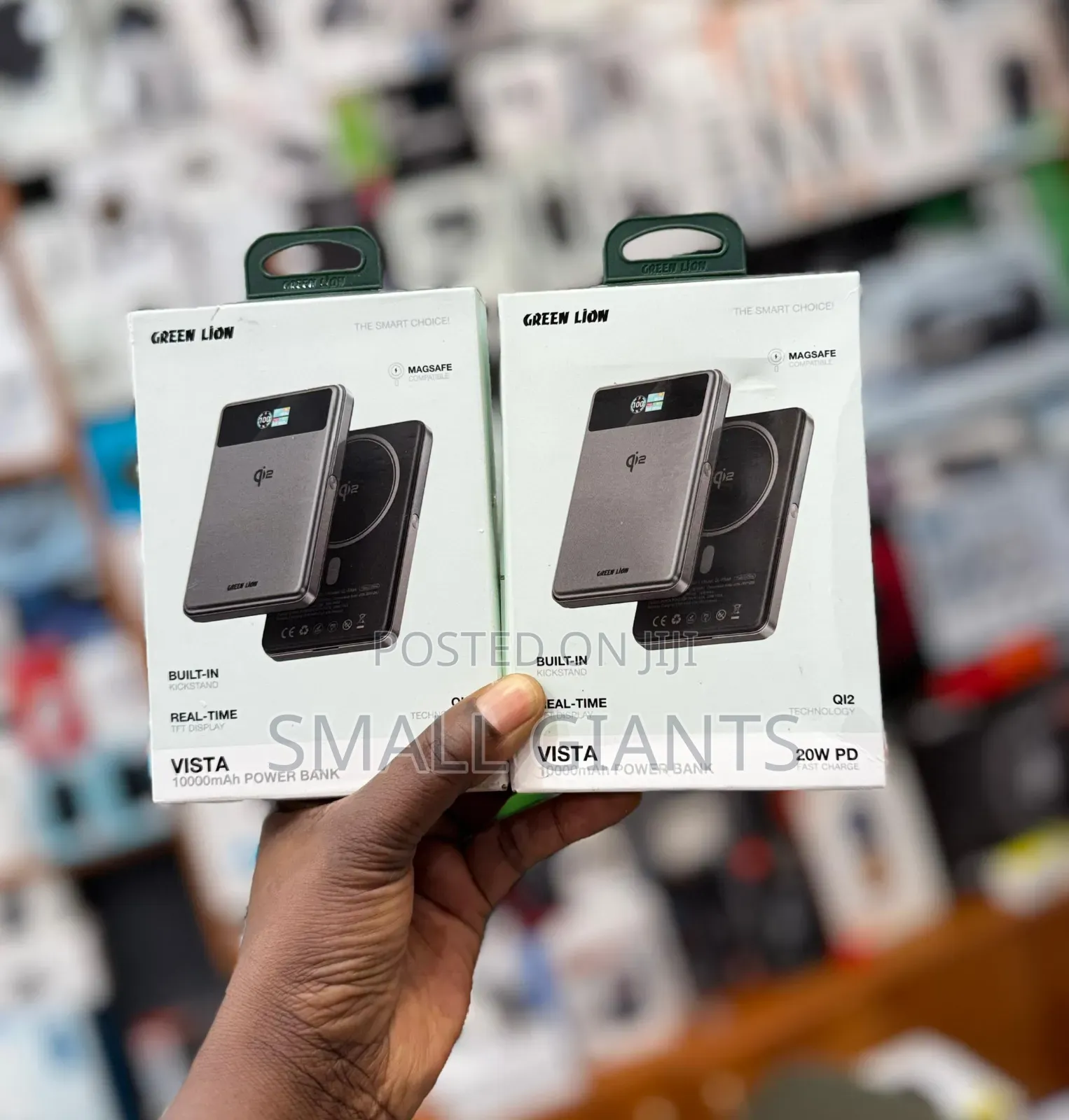 Green Lion Vista 10,000mah Power Bank Q12 Technology -