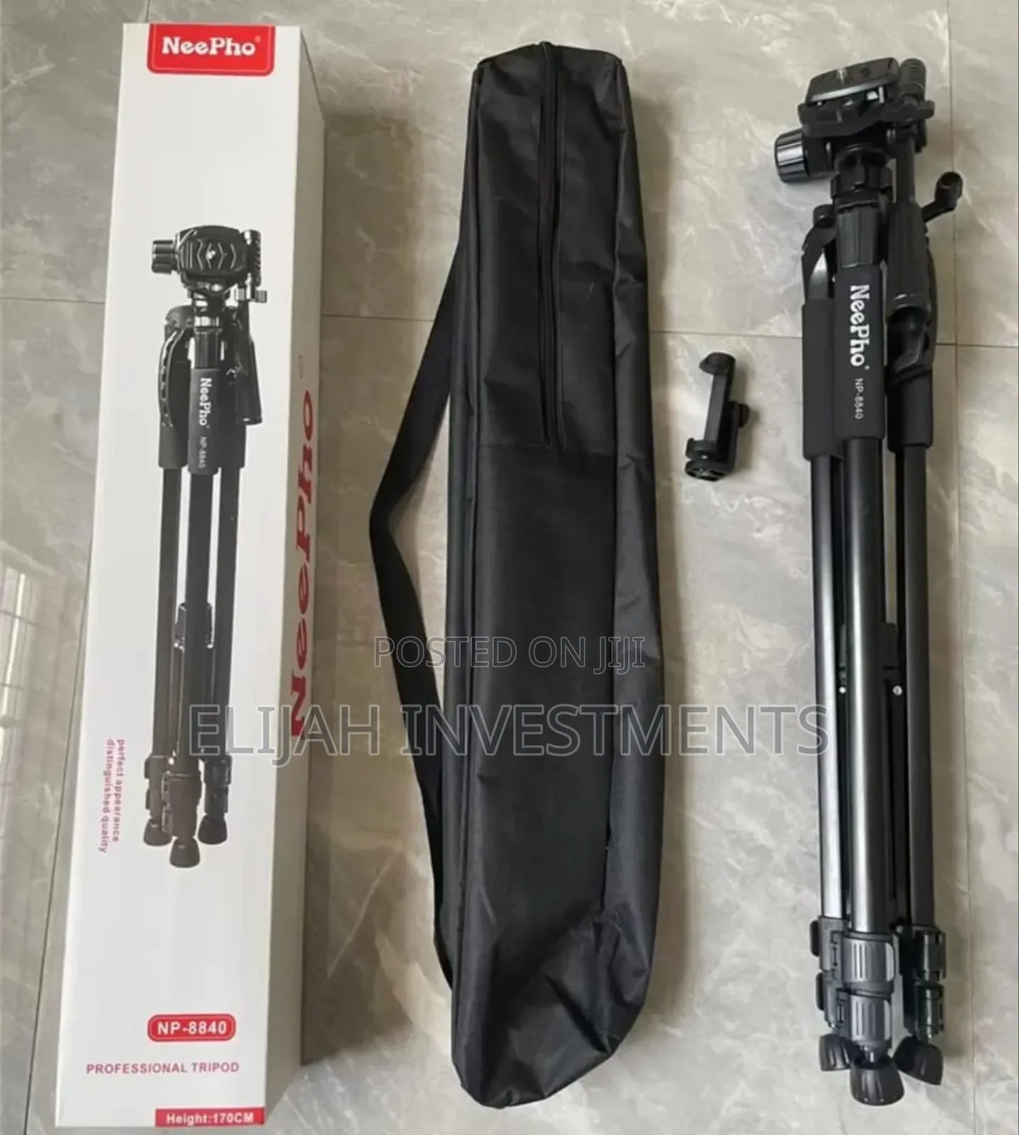 Neepho Np-8840 Professional Camera and Phone Tripod
