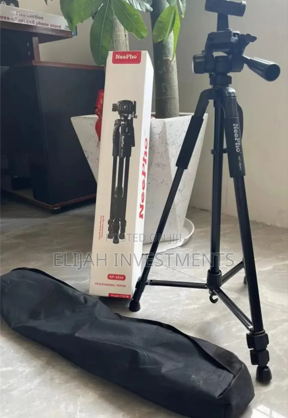 Neepho Np-8840 Professional Camera and Phone Tripod