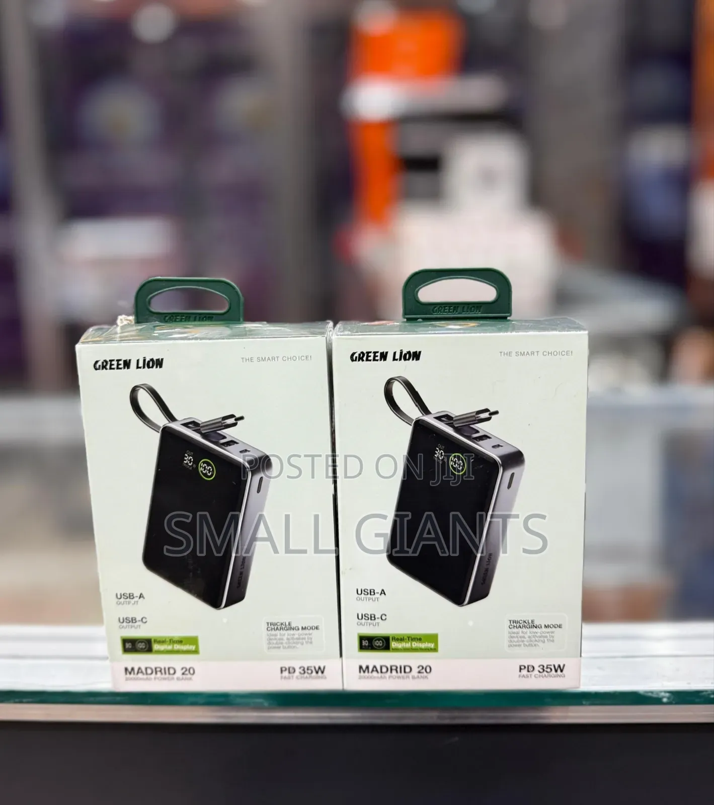 Green Lion Madrid 20,000mah 35w Pd
