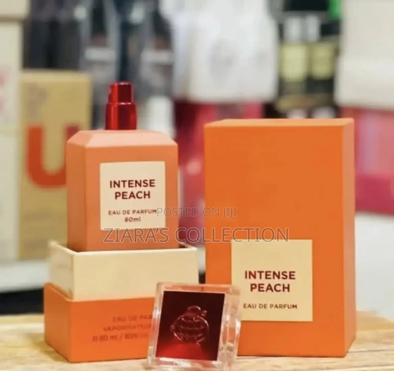 Fragrace World Intense Peach Edp an 80mls Unisex Fragrance