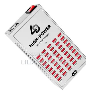 40-Port Usb Charging Station Designed for Simultaneous Charging
