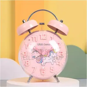 Portable Analogue Bedside Loud Alarm Clock