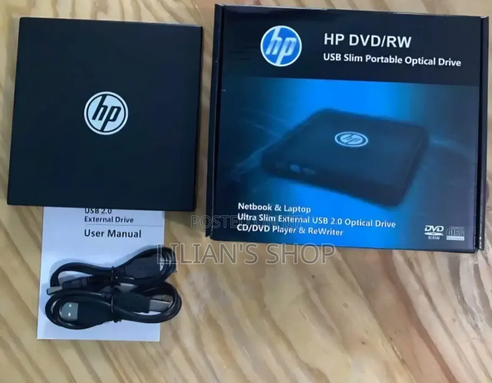 Hp Usb External DVDRW Drive