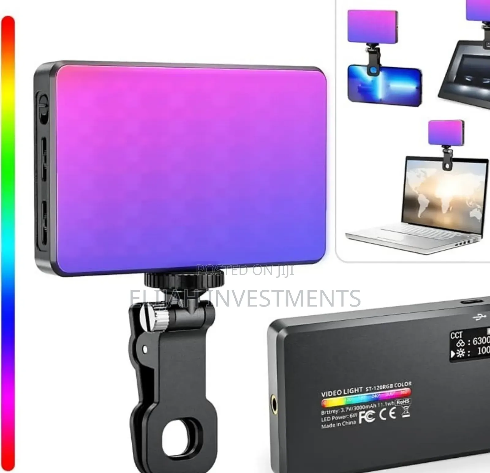 Lj-S02 RGB Led Mobile Phone Fill Light.