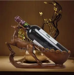 Deer-Shaped Wine Bottle Holder