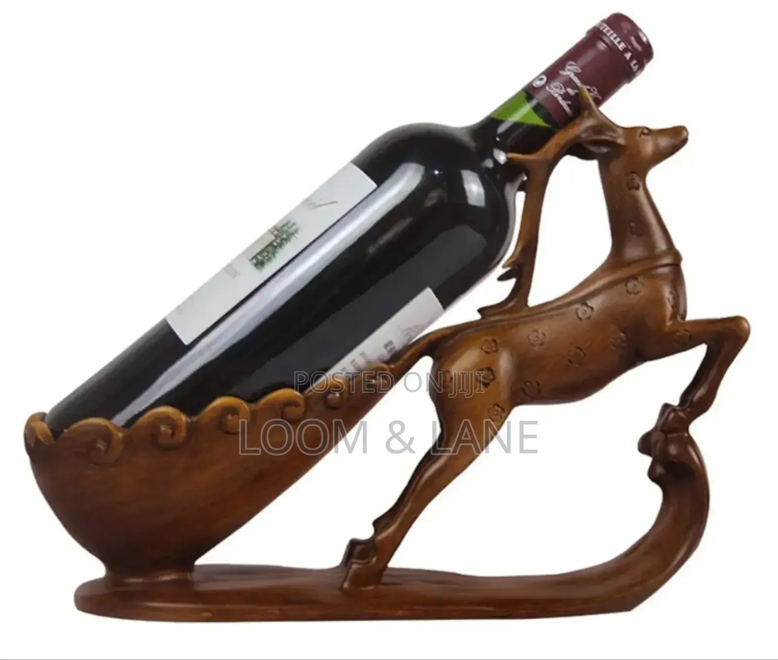 Deer-Shaped Wine Bottle Holder