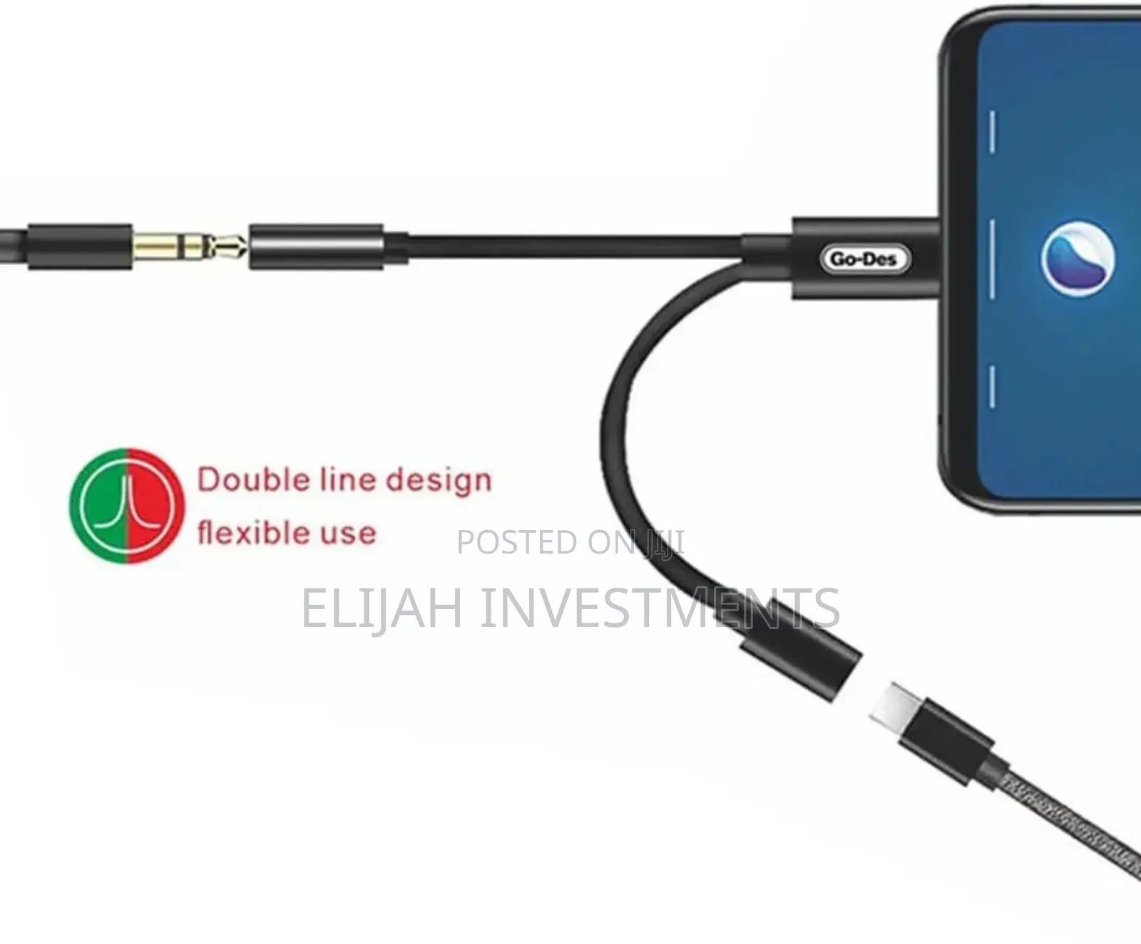 Go-Des Gd-Uc312 Type-C to 3.5mm Converter.