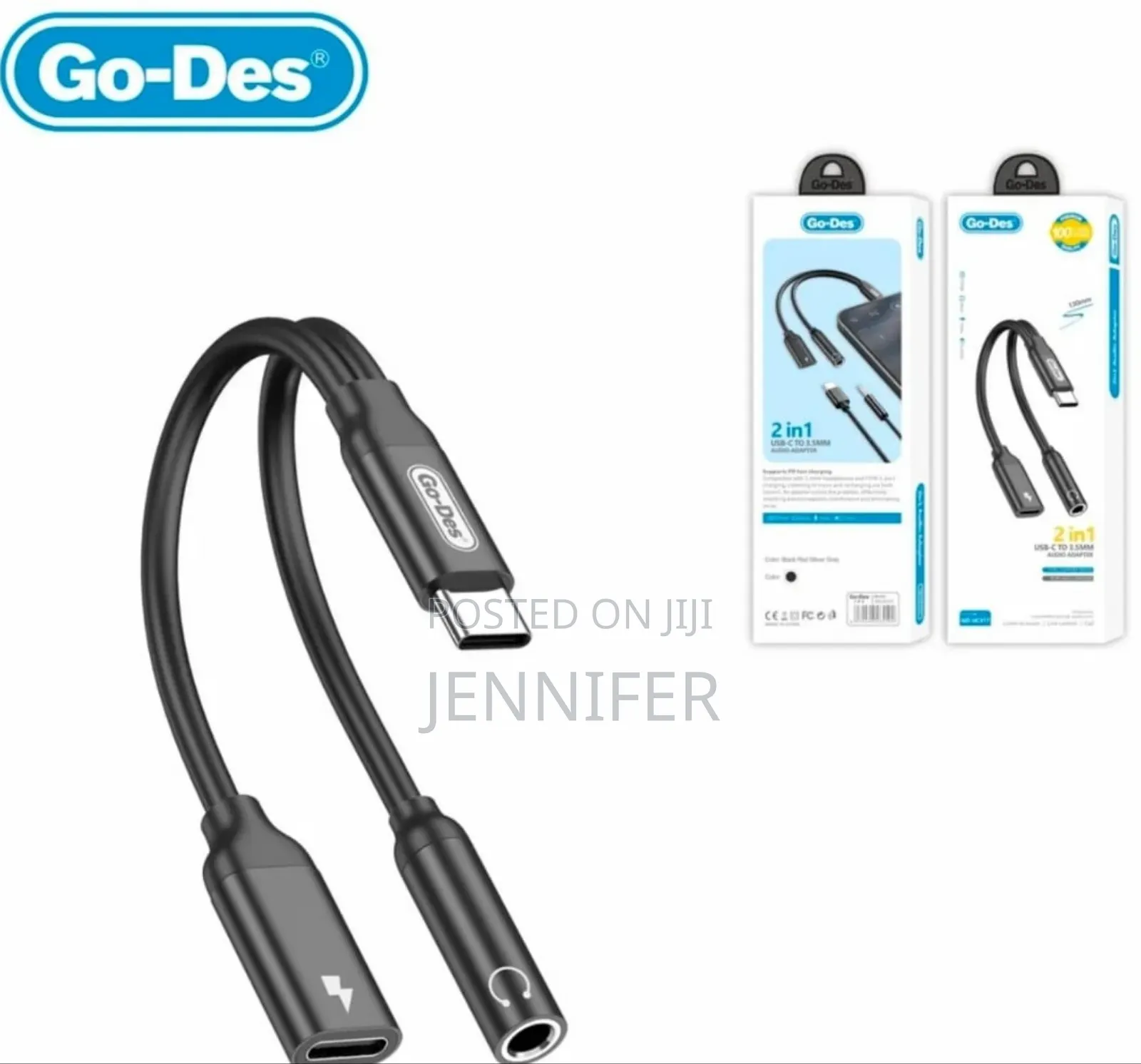 Go-Des Gd-Uc312 Type-C to 3.5mm Converter.