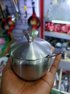 Steel Sugar Bowl.