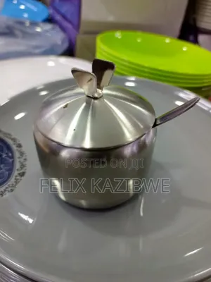 Steel Sugar Bowl.