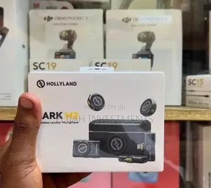 Hollyland Lark M2 Wireless Lavalier Microphone Combo, Pro-Grade Sound