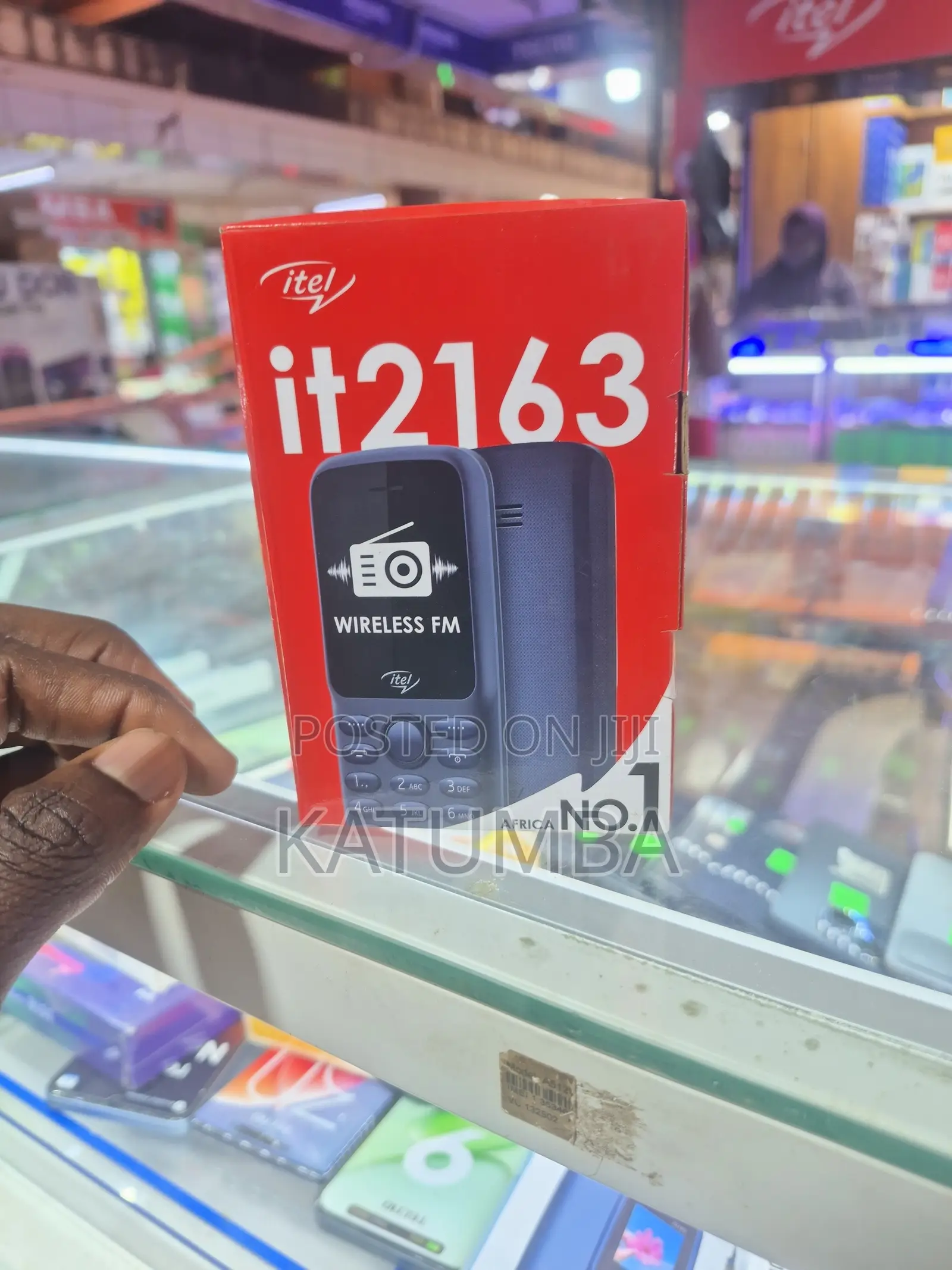 New Itel IT2163 Black