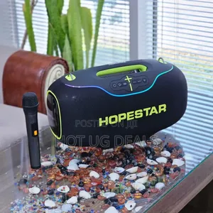 Hopestar A80 350w Portable Bluetooth Speaker With Wireless Mic