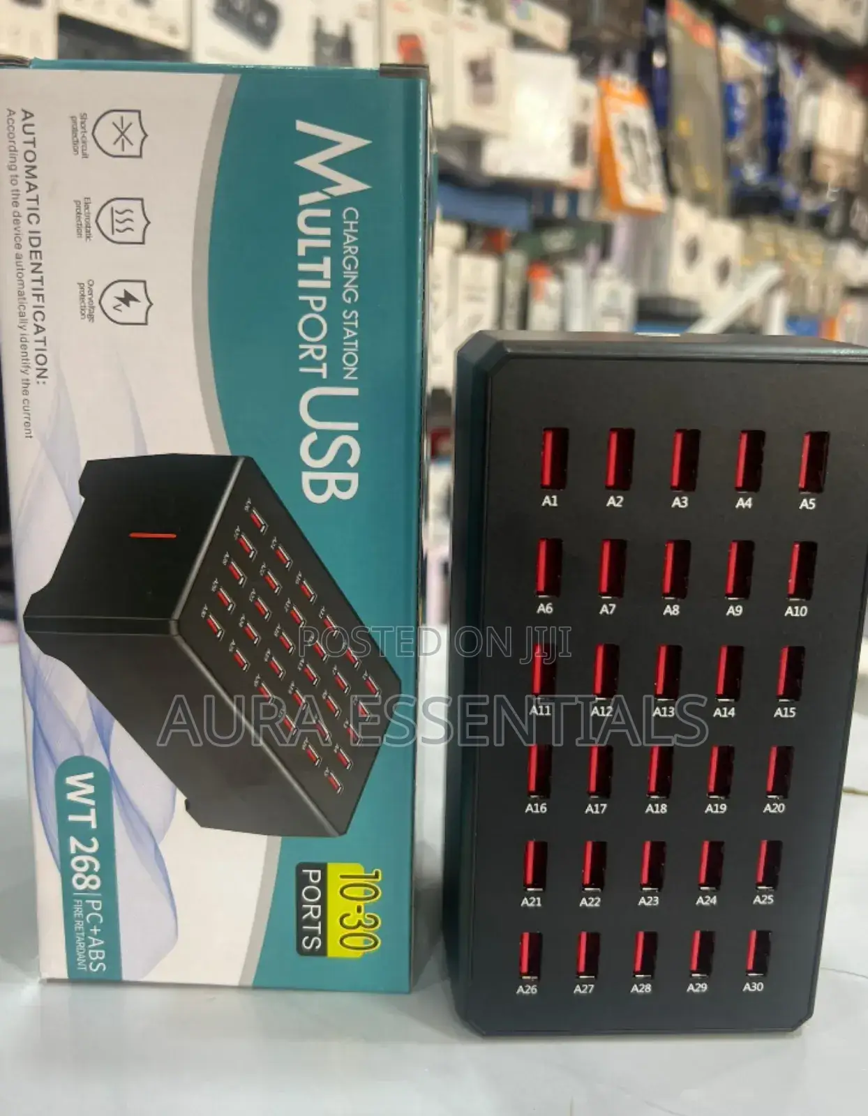 Crony Wt268 30-Port Usb Charging Station