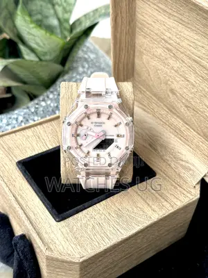 G Shock Digital and Analog Rubber Strap Watch