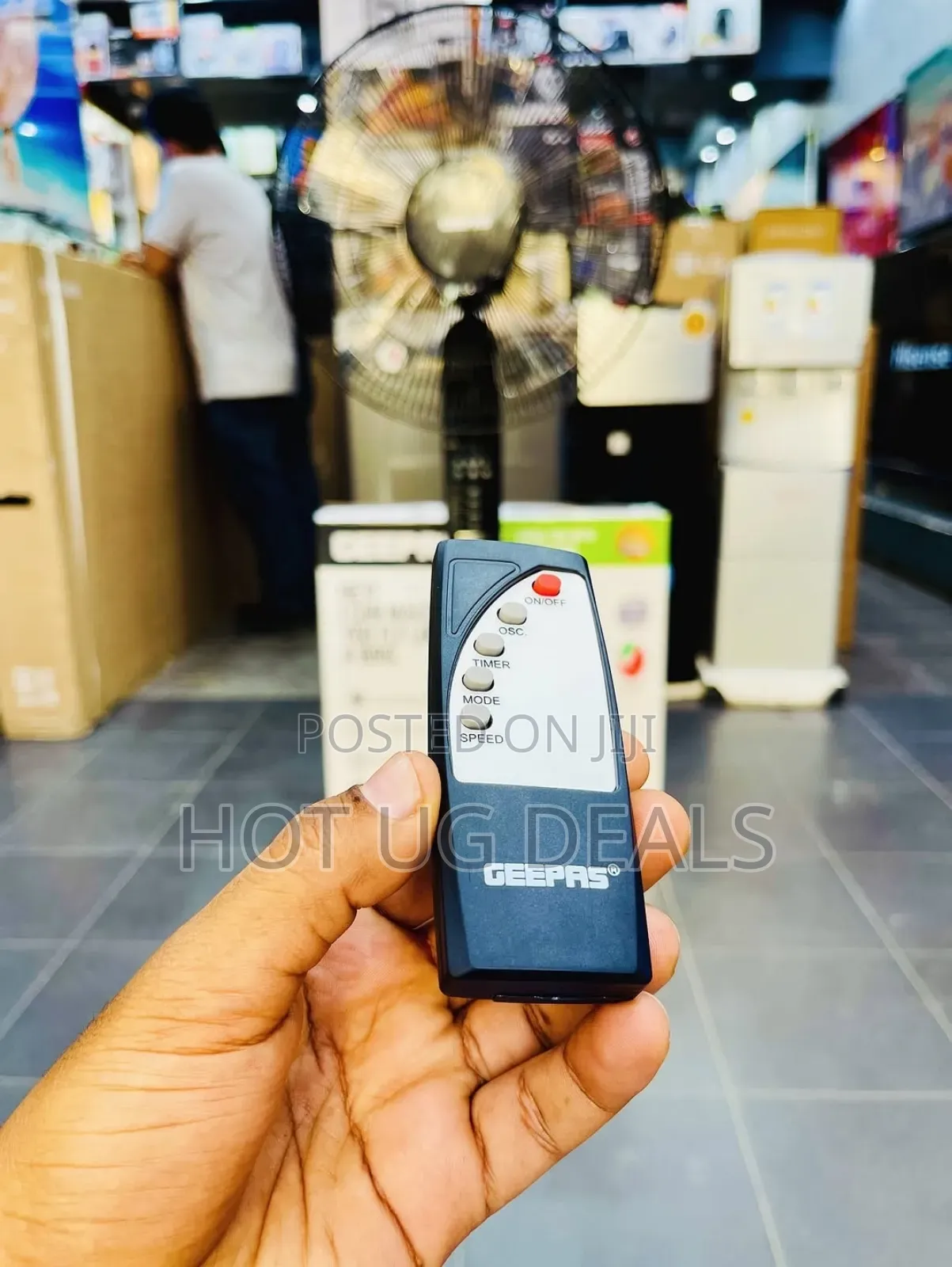 Geepas Stand Fan With Remote Control - Gf9489