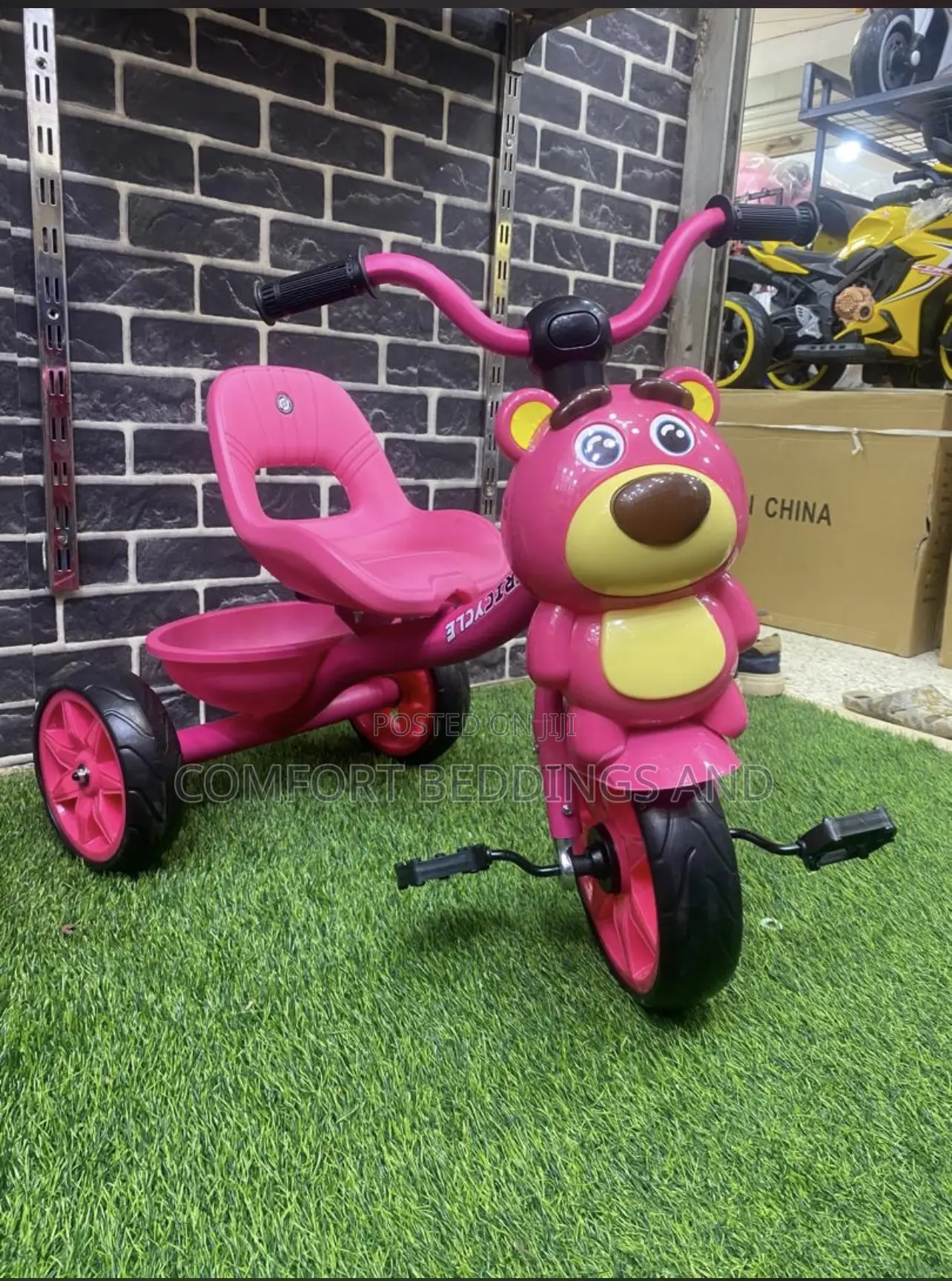 Baby Tricycle Pink 1 To 4 Years