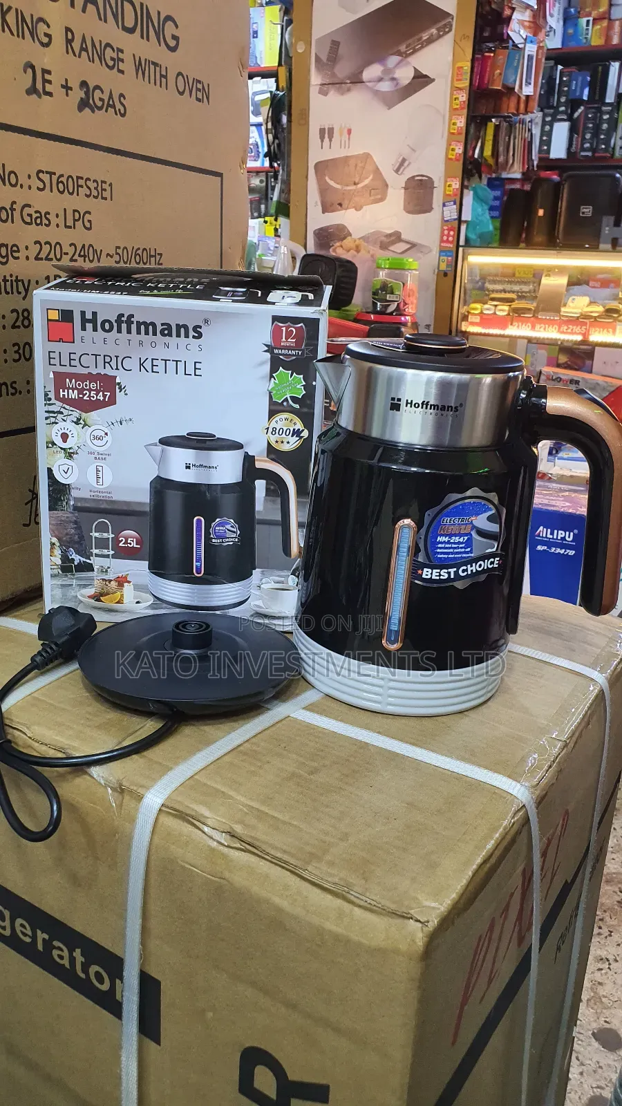 Hoffman 2547 Milk And Water Kettle