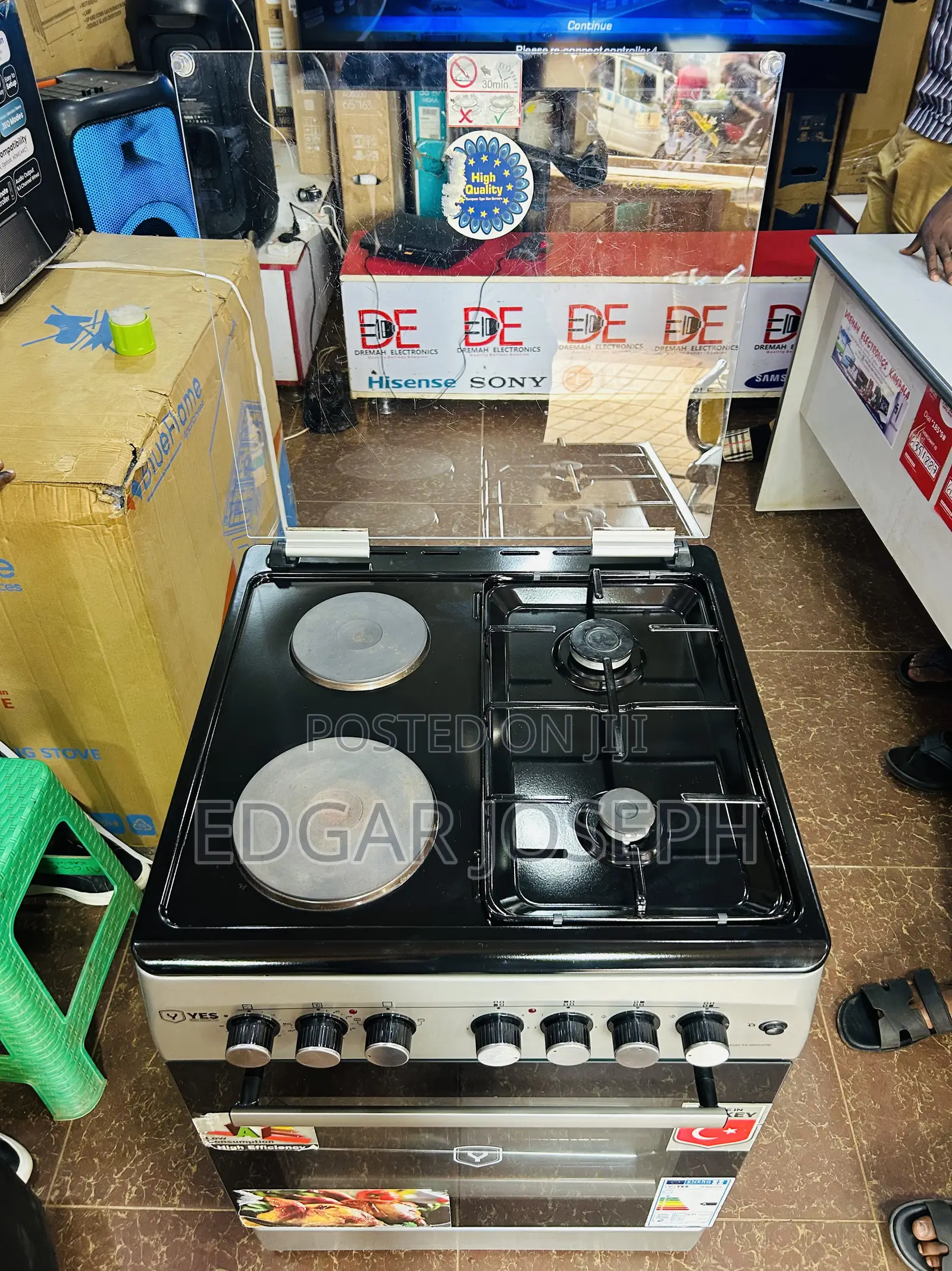 Yes Cooker 60x60 2 Gass 2 Electric