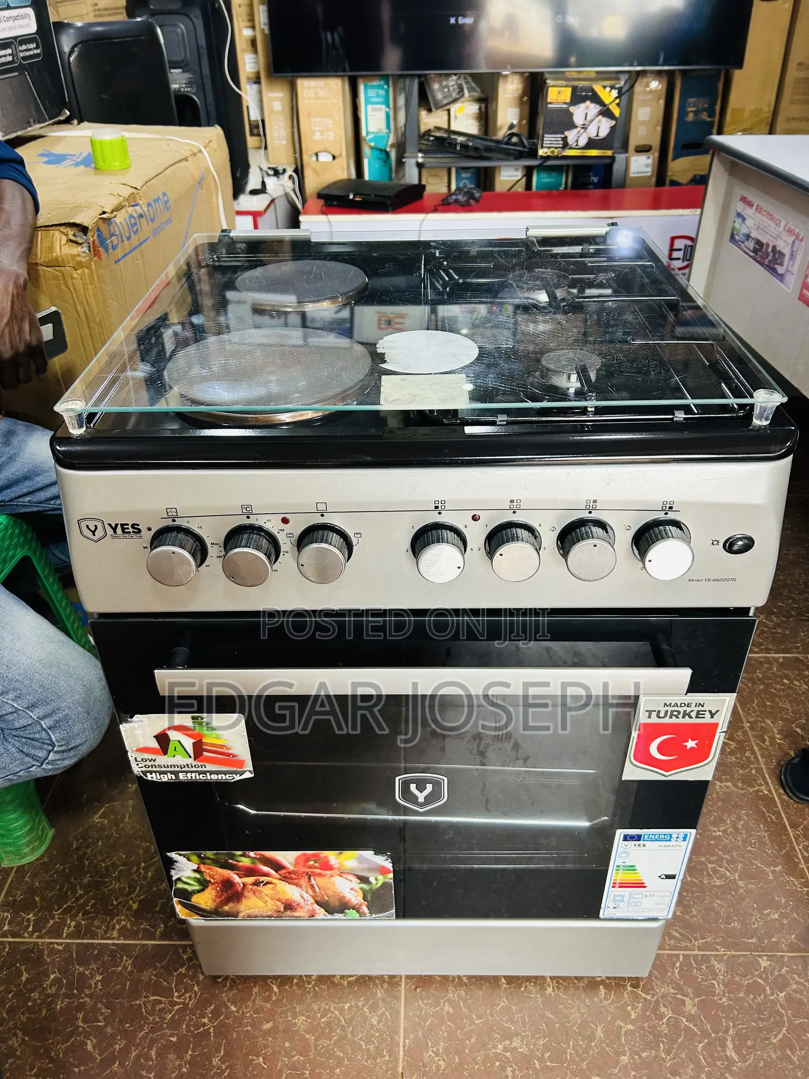 Yes Cooker 60x60 2 Gass 2 Electric