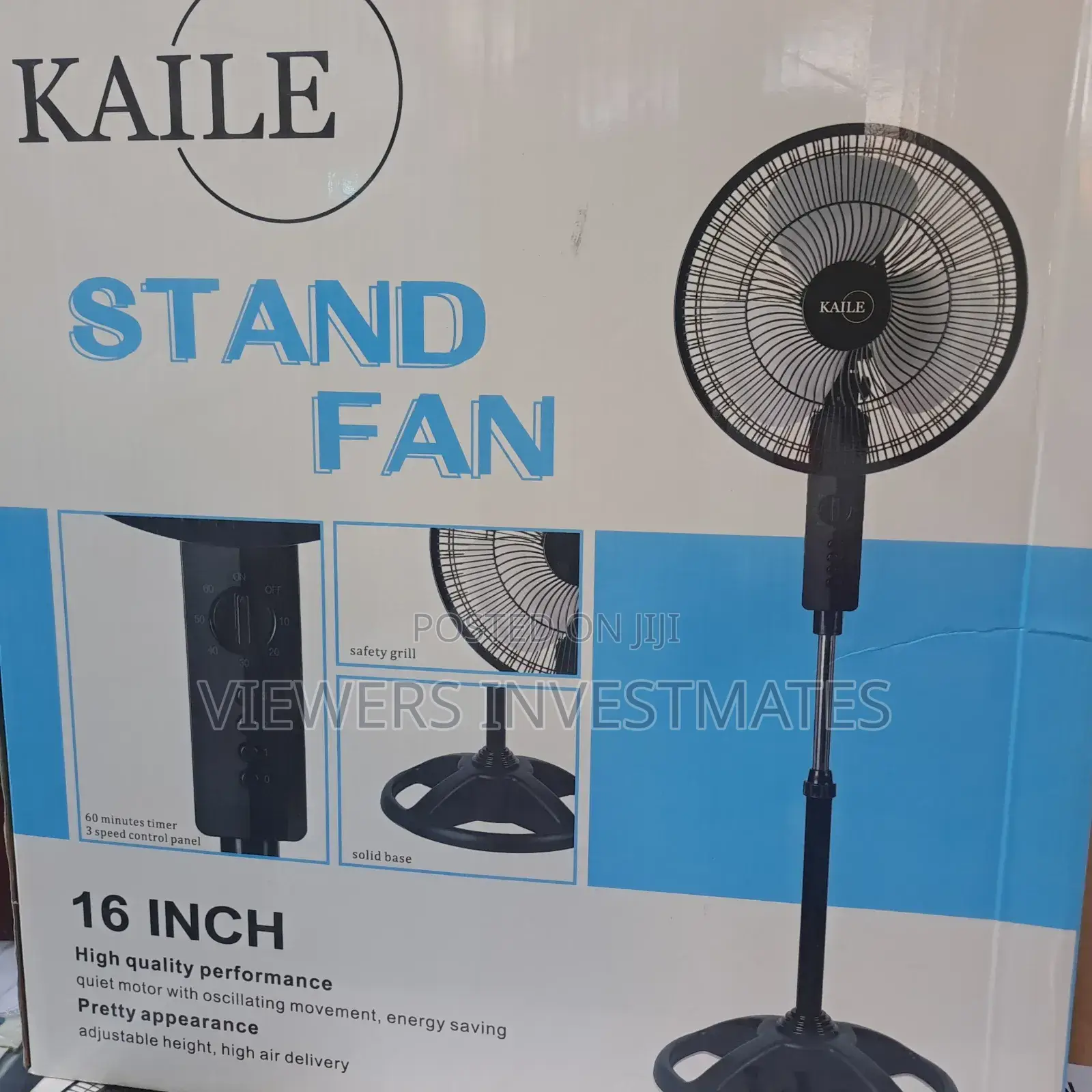 A Kalie Electric Stand Fun With Three Propelers