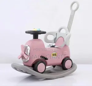2-in-1 Baby Ride-on Toy Car and Rocker
