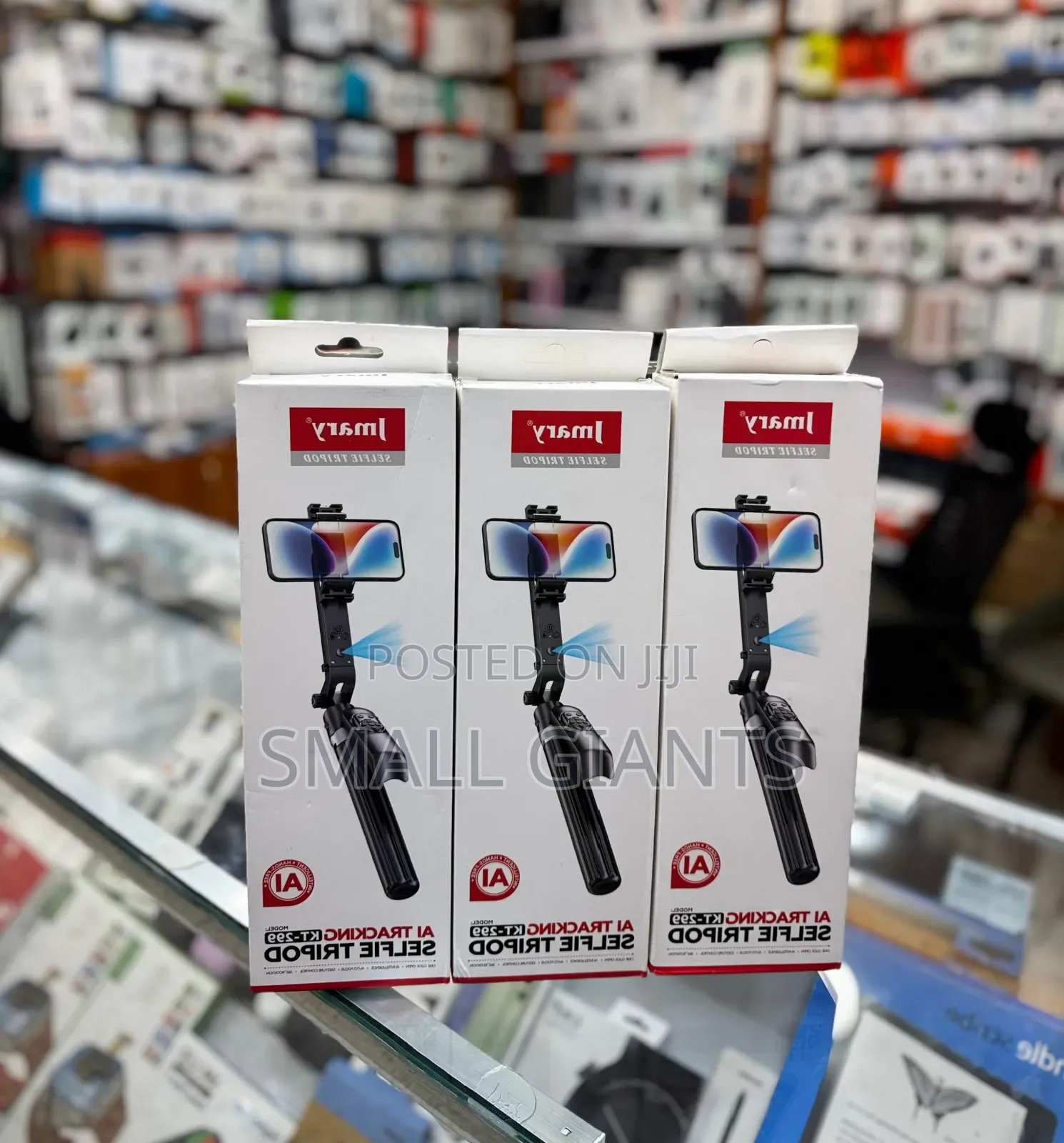 Jmary Kt 299 Rotation Smart Tripods Al Face Sensor Selfie Stick Tripod