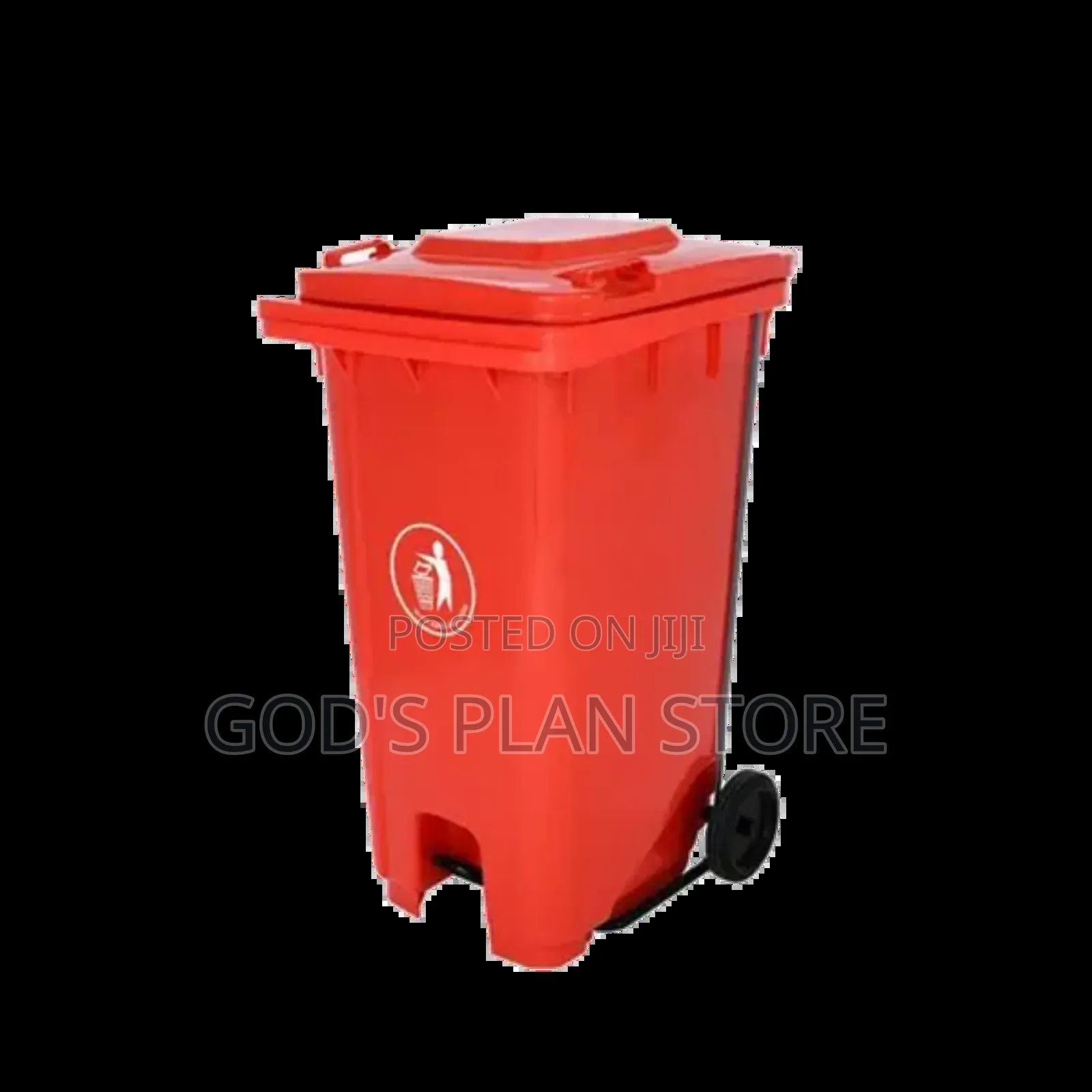 Reduced 120litres Plastic Dust Bins Step Plastic Dust Bins