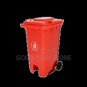Reduced 120litres Plastic Dust Bins Step Plastic Dust Bins
