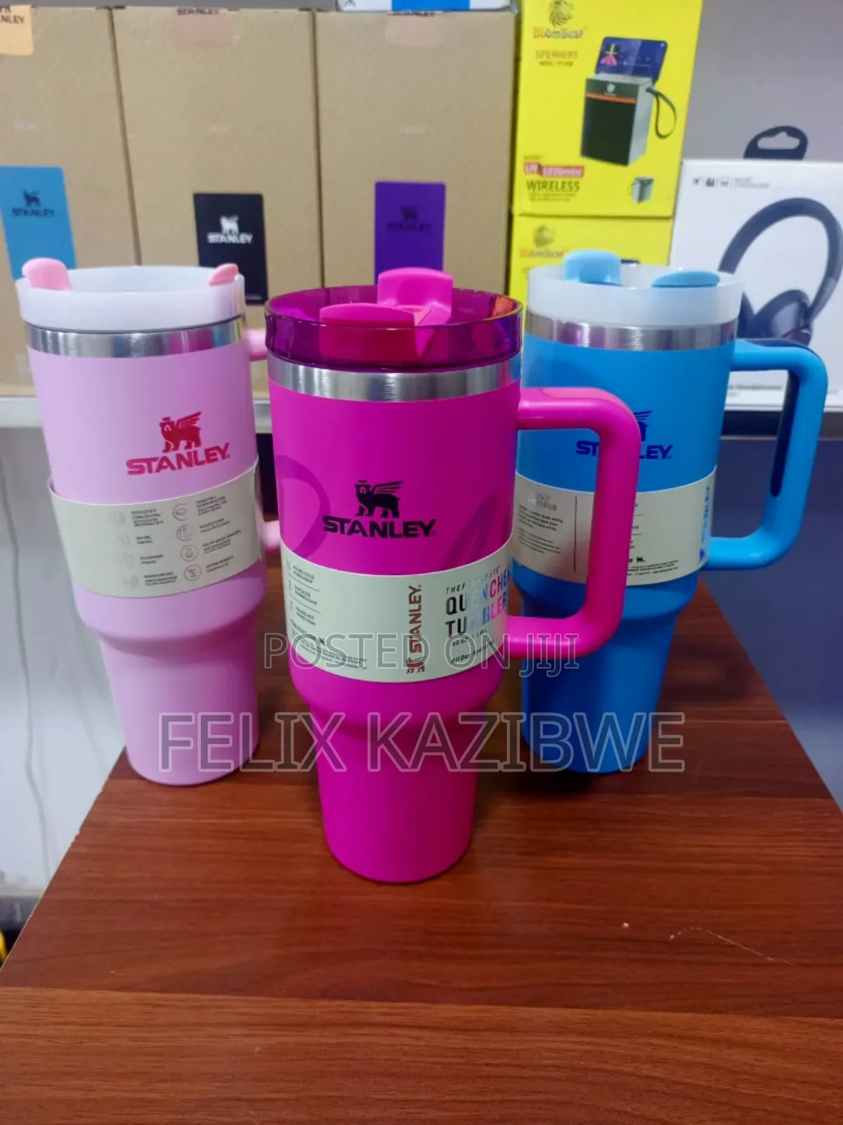 Insulated Vacuum Stainless Steel Stunley Cup / Mug 1200mls