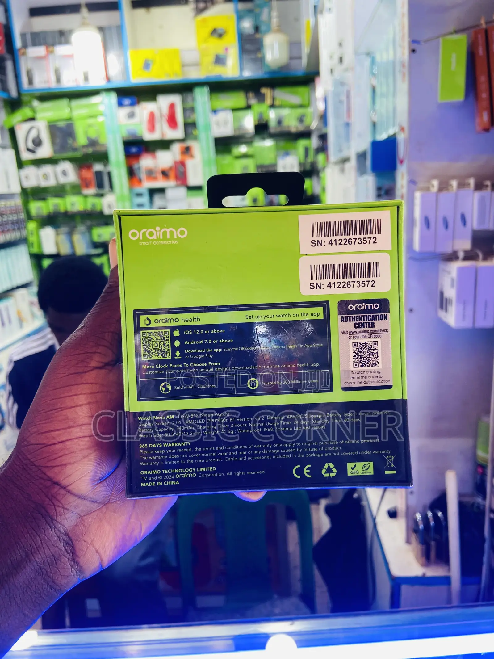 Oraimo Watch Nova Am