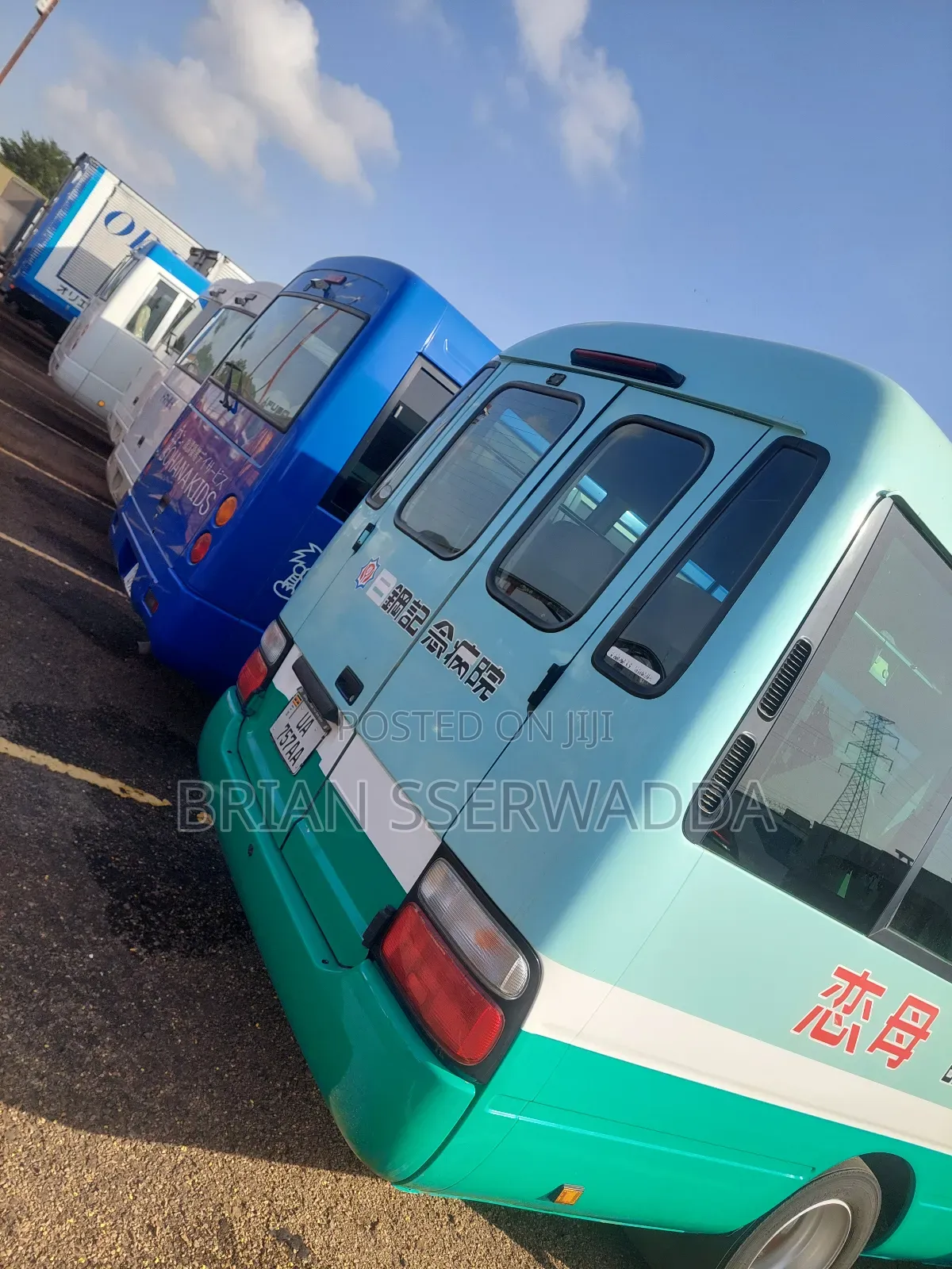 Toyota Coaster 2012 Green