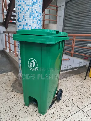 Imported 120litres Plastic Dust Bins Step On