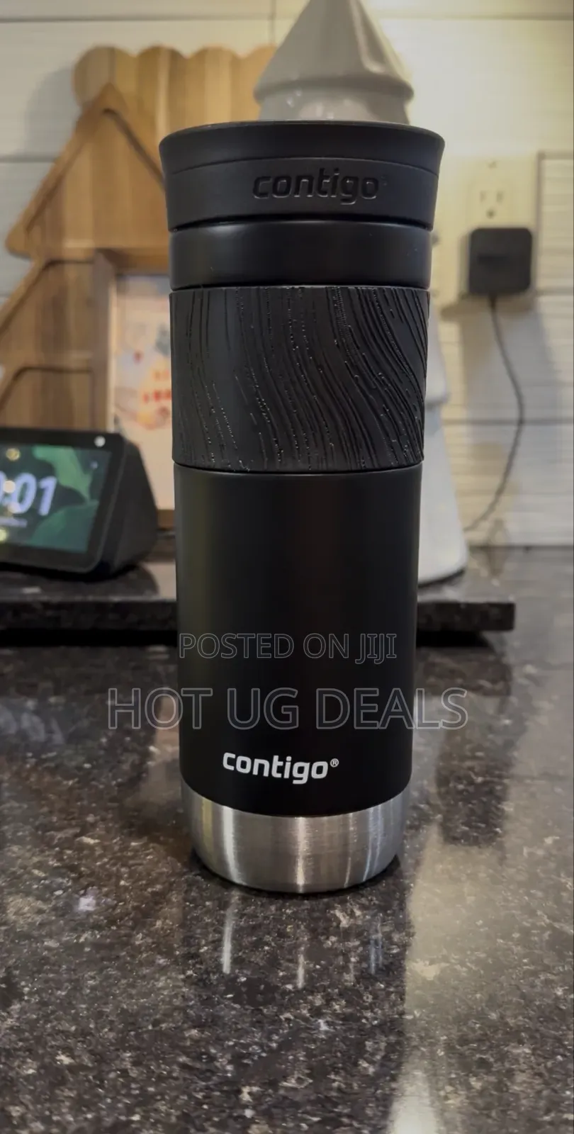 Contigo Snapseal Insulated Travel Mug, Sake, 24oz