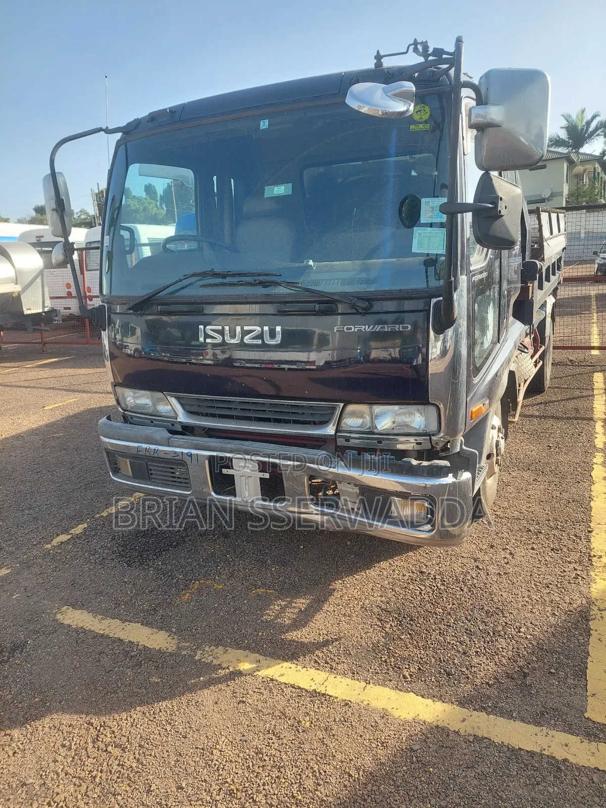Isuzu Dumper Truck Baby Face