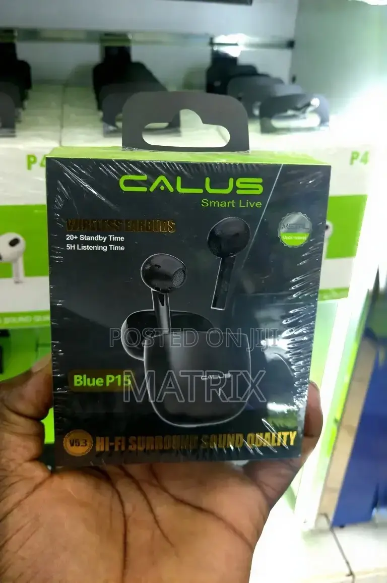Calus P15 Bluetooth Wireless Earbuds, Good Battery Life