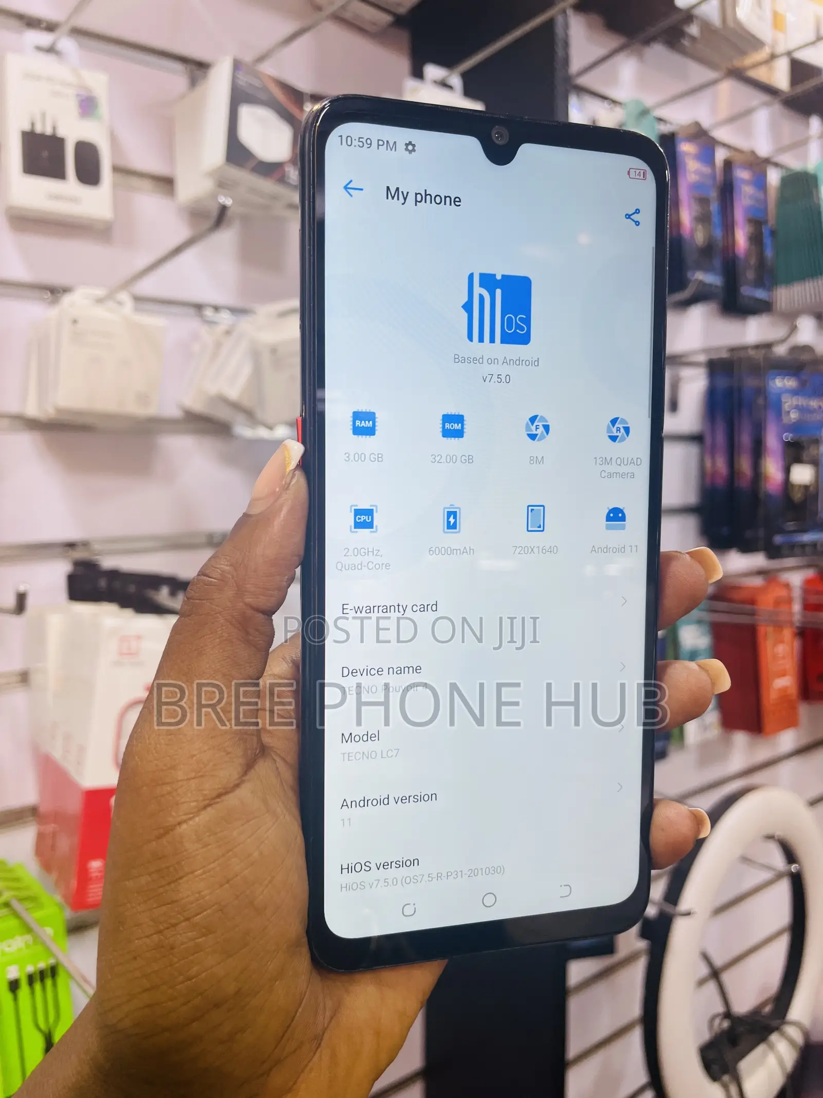 Tecno Pouvoir 4 32 GB Blue