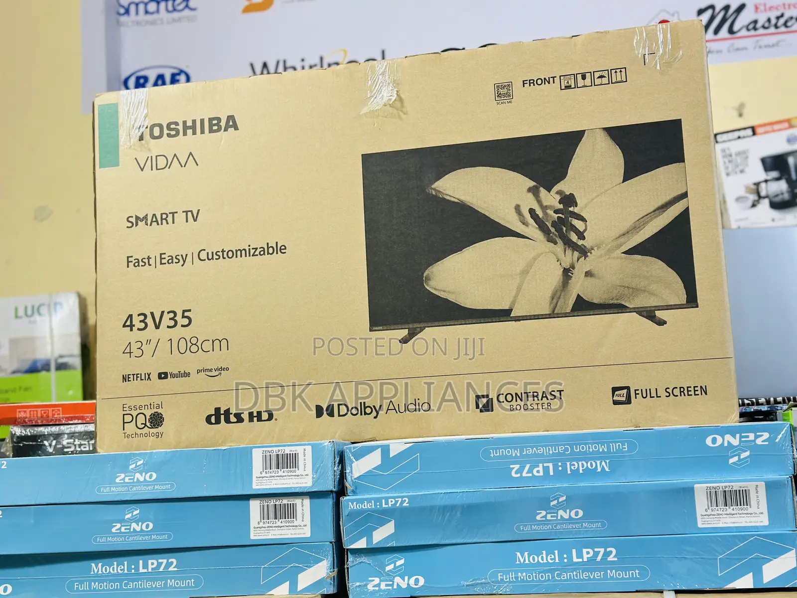 Toshiba 43inch Brand New TVS