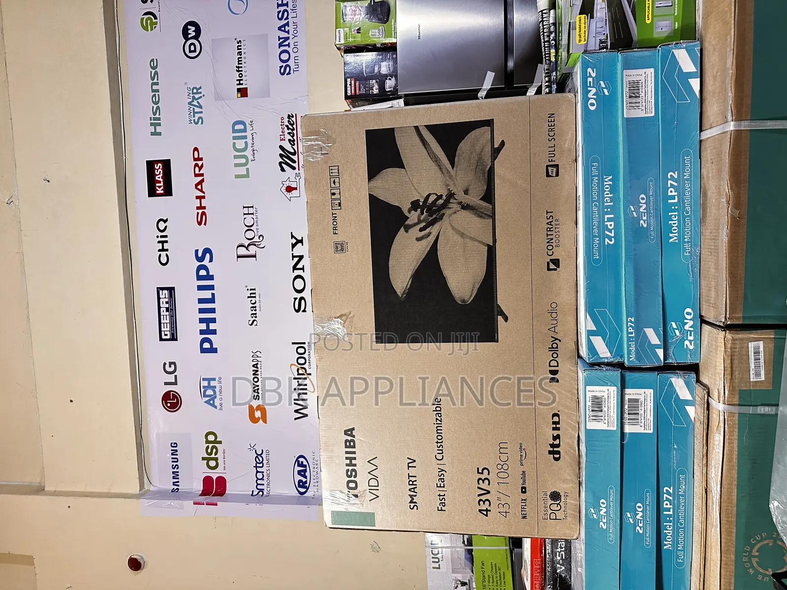 Toshiba 43inch Brand New TVS