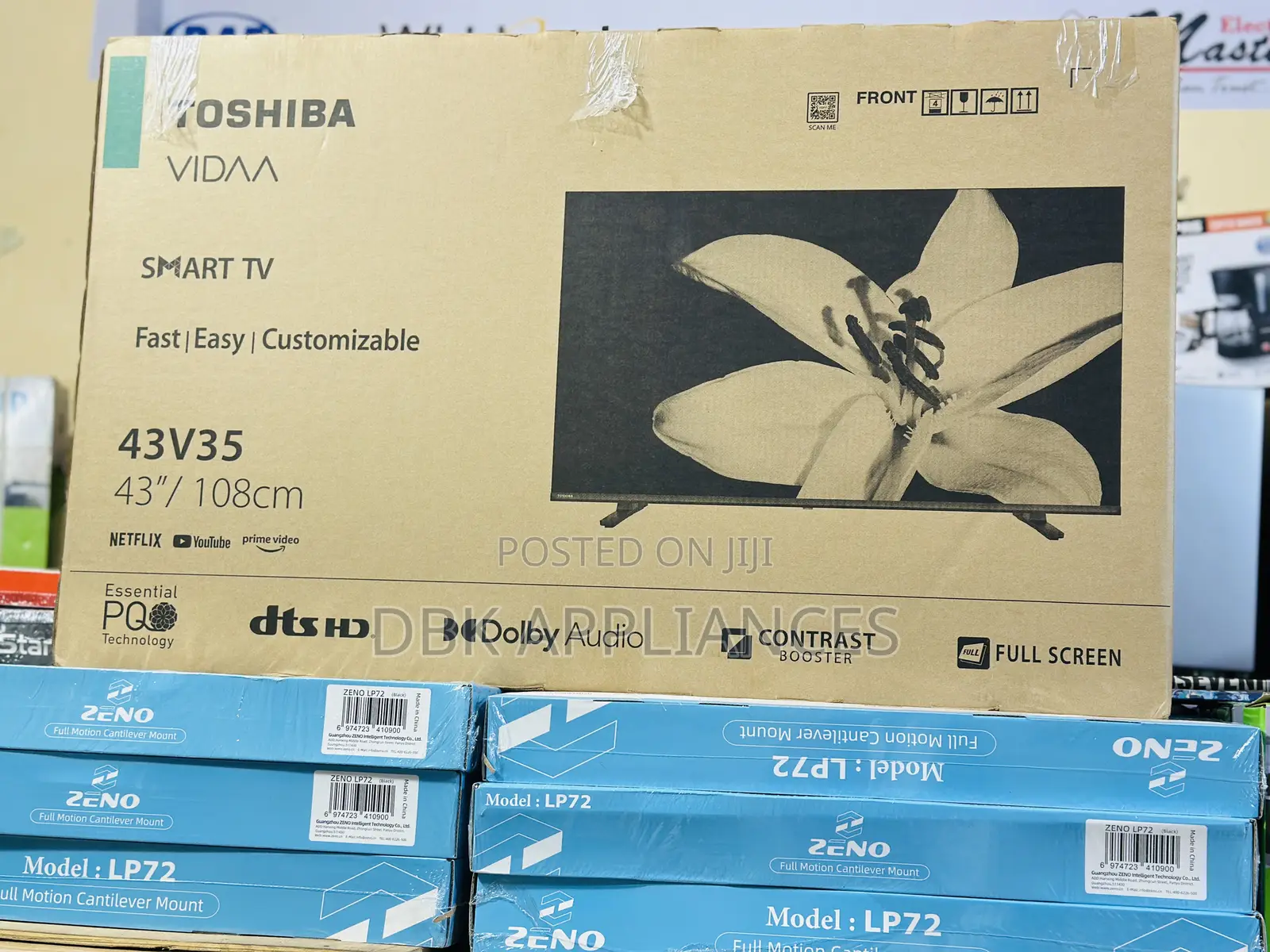 Toshiba Smart TVS 43inch Screen at Negotiable Price