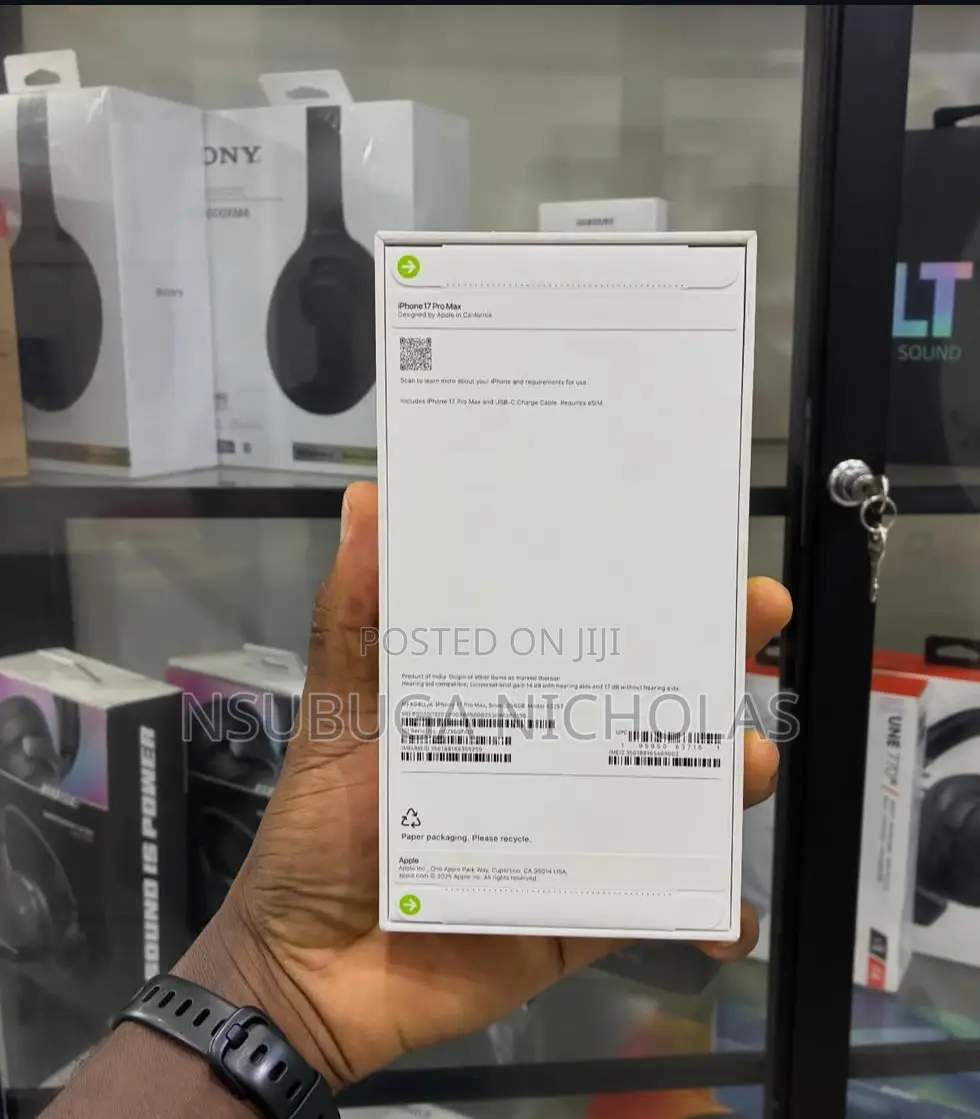 New Apple iPhone 17 Pro Max 512 GB White