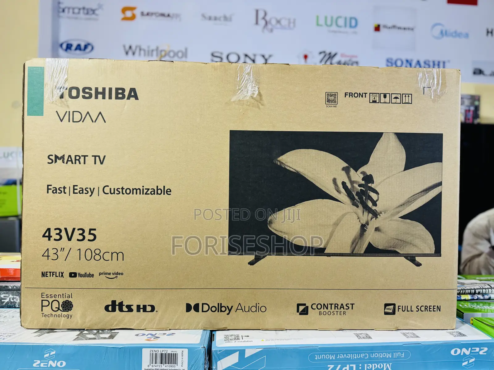 Toshiba 43inch Smart Tvs Frameless