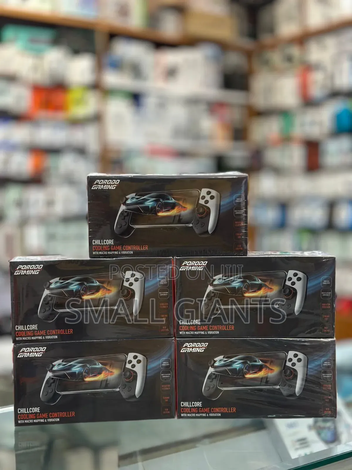 Porodo Gaming Chillcore Cooling Game Controller With Macro Mapping