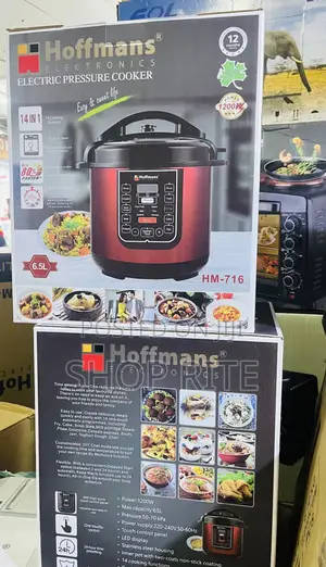 Hoffmans 6.5 Liters Multipurpose Functioning Pressure Cooker