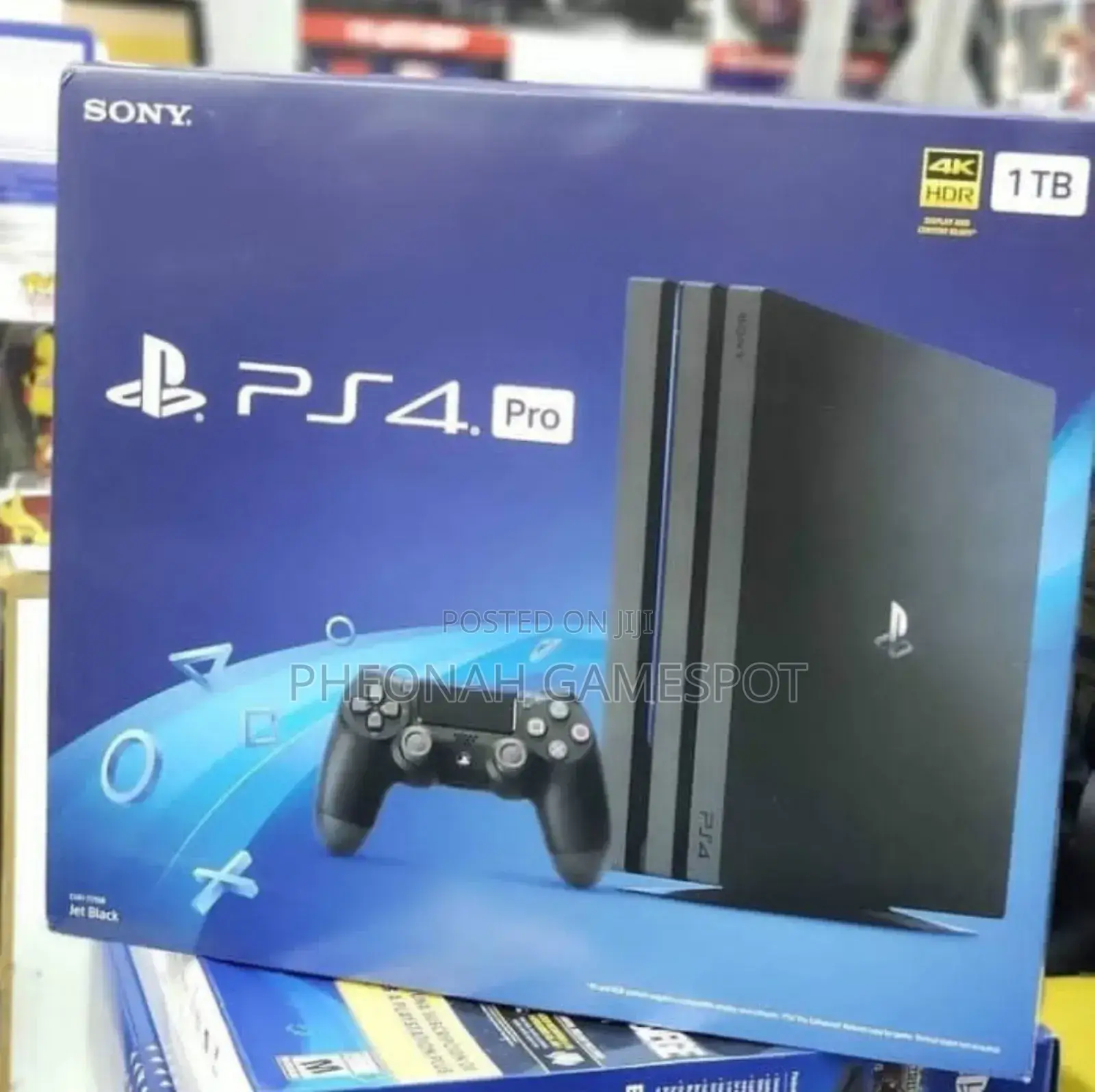Brand New Playstation 4 Pro: 2 Pads, 25 Games. Play With A Neighbor.