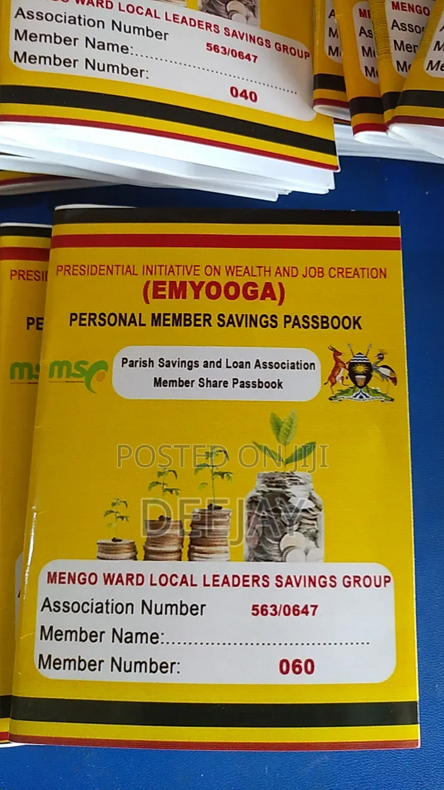 Book, Passbooks and Receipts Printing Services