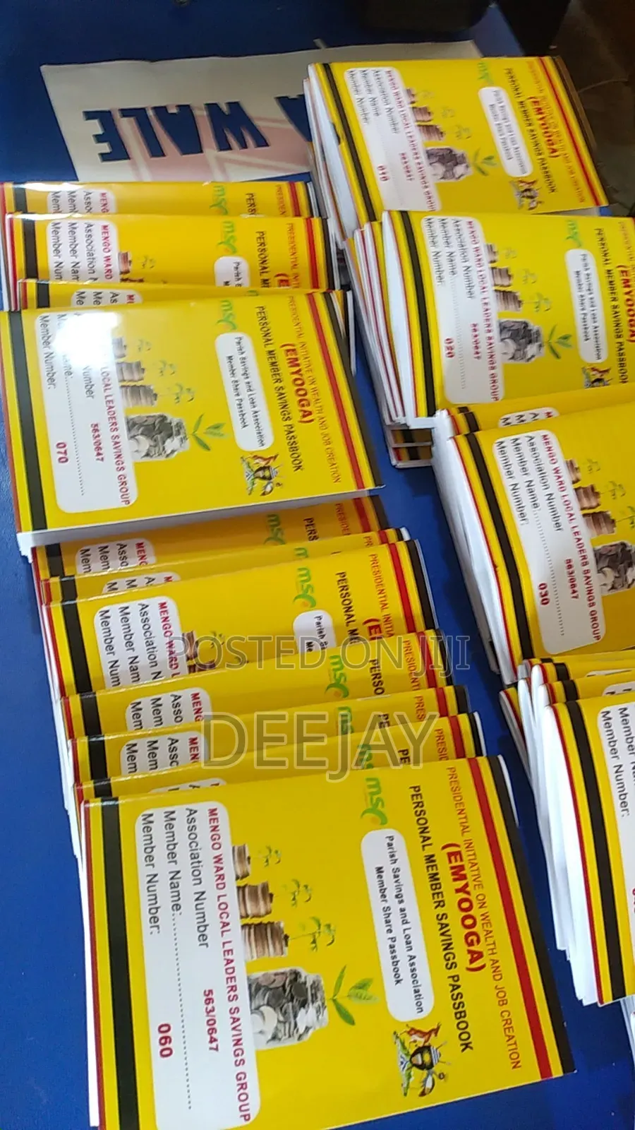 Book, Passbooks and Receipts Printing Services